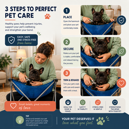 Support for grooming your pets